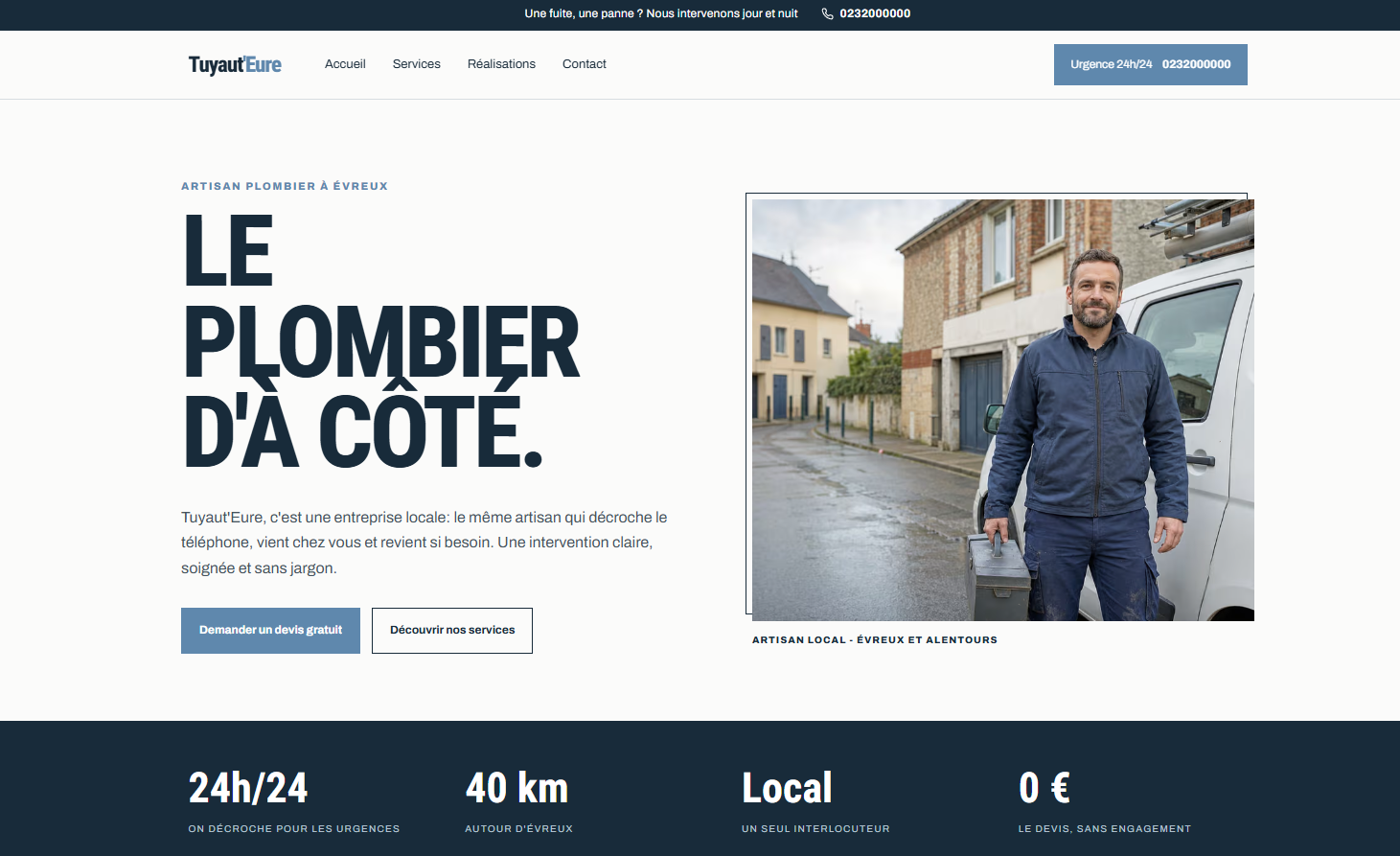Aperçu du projet Tuyaut'Eure
